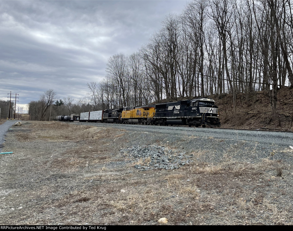 NS 6953, UP 6183 & NS 4177